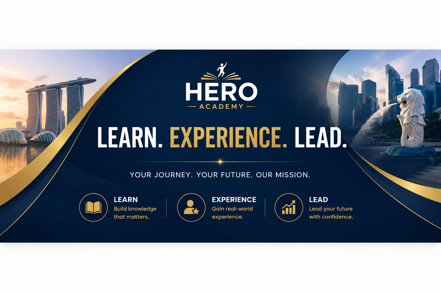 Learn. Experience. Lead. - HERO Academy Singapore Program